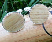 Baseball Bat Cufflinks - Made from a Louisville Slugger Baseball Bat