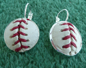 Baseball Earrings