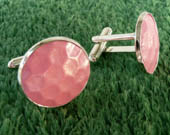 Pink Golf Ball Cufflinks